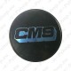 CMS KAPSEL. MUST. HÕBEDANE LOGO. 65MM