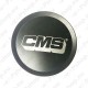 CMS KAPSEL. MATT MUST.HÕBEDANE LOGO. 75MM