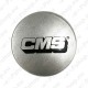 CMS KAPSEL. HÕBEDANE. MUST LOGO. 57MM