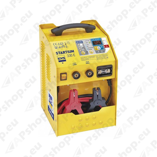 Battery chargers, with starting aid