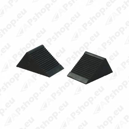 TÕKISKINGAD SÕIDUAUTOLE 2TK. KUMMIST 105X75X75MM KS TOOLS