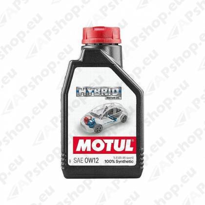 MOTUL HYBRID 0W12 1L