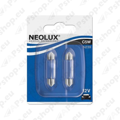 PIRN C5W 12V SV8.5-8 36MM BLISTER-2TK NEOLUX