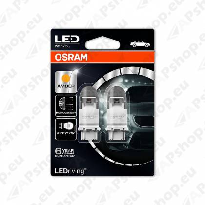 PIRN LED PREMIUM (P27/7W) 12V (S8W DC) W2.5X16Q KOLLANE BLISTER-2TK OSRAM