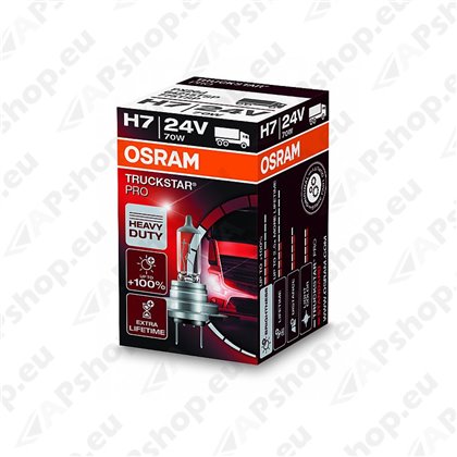 PIRN H7 70W 24V HD/LL +100% PX26D TRUCKSTAR PRO OSRAM