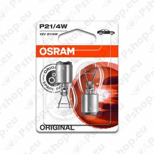 PIRN P21/4W 12V BAZ15D ORIGINAL BLISTER-2TK OSRAM
