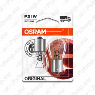 PIRN P21W 24V BA15S ORIGINAL BLISTER-2TK OSRAM