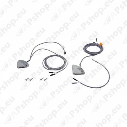 (27838593) TAGALUUGI PÕRANDAPLAADI VILKURTULEDE KOMPLEKT 24V LED 80X80MM