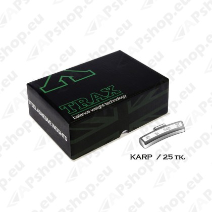 VELJETASAKAALUD 25 X 35G. TSINK. KAUBIKU PLEKKV. (TRAX 840C). KARP (25TK)