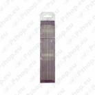 10 ELECTRODES - TUNGSTEN E3 Ø2.4 - PURPLE (AC/DC - ALUMINIUM/STEEL) GYS