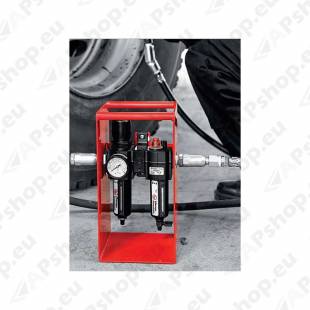 MOBIILSELE FILTER-REGULAATOR-ÕLITAJA METALLIST RAAM CHICAGO PNEUMATIC