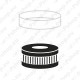 OSAKESTE FILTER NAVITEK 5/8-9/13+G PUHURIGA KEEVITUSMASKILE