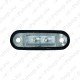 KÜLJETULI LED. KOLLANE VALGE KLAASIGA. 12/24V 0.5M KAABEL 102X24X18MM
