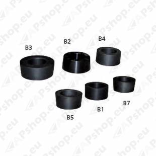 TÄPPISPUKSID CORGHI. 6TK. 40MM VÕLLILE