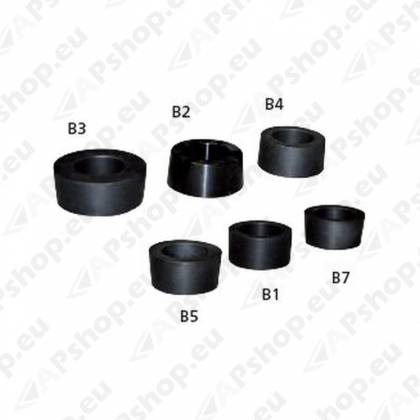 TÄPPISPUKSID CORGHI. 6TK. 40MM VÕLLILE