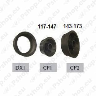 TSENTREERIMISKOONUSED CORGHI. 3TK (117-173MM). VAN/OFFROAD DX/CBF