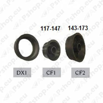 TSENTREERIMISKOONUSED CORGHI. 3TK (117-173MM). VAN/OFFROAD DX/CBF