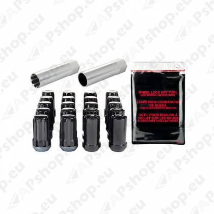 MUTTER MT14X1.50/32/ 16+4-(60°.P32) MCGARD SPLINE DRIVE KOMPL MUST/KROOM