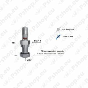 TPMS VENTIIL WONDER 1354 VEOAUTO VALUVELJELE 9.7MM