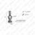 TPMS VENTIIL WONDER 1354 VEOAUTO VALUVELJELE 9.7MM