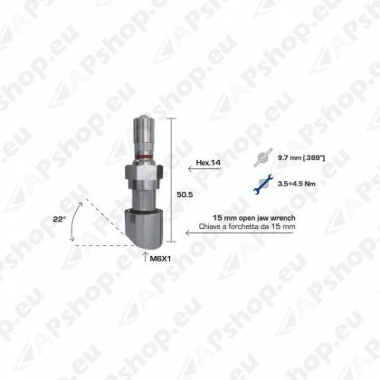 TPMS VENTIIL WONDER 1394 VEOAUTO VALUVELJELE 9.7MM
