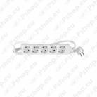 KONTORI PIKENDUSJUHE 5-PESA 1.5M 3G1.0MM² 16A VALGE