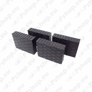 KUMMIPADI AUTOTÕSTUKILE KANDILINE 160X120X40MM ITALMATIC