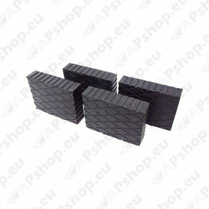 KUMMIPADI AUTOTÕSTUKILE KANDILINE 160X120X40MM ITALMATIC