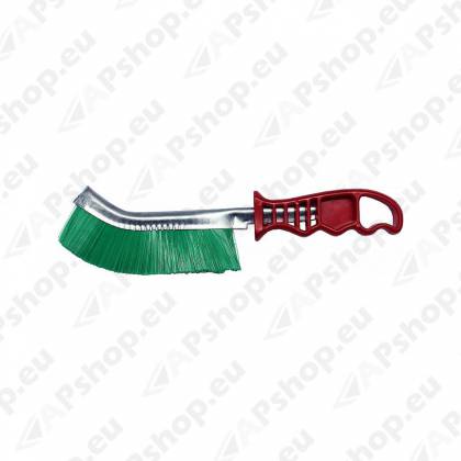 KÄSIHARI 265MM. NAILONHARJAS. PLASTKÄEPIDE 1TK