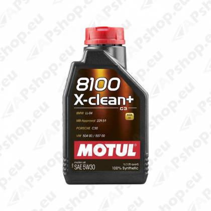 MOTUL 8100 X-CLEAN+ 5W30 1L