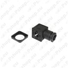 Spiral cable plugs, sockets, adapters