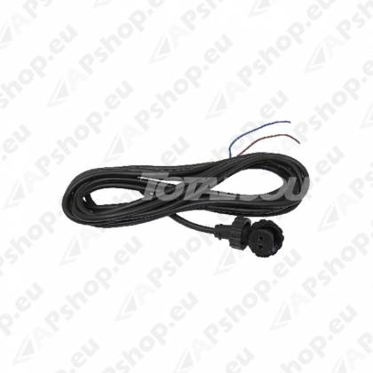 2-PIN PISTIK KEERMEGA TAGAUUGI SOLENOIDILE KOOS JUHTMEGA