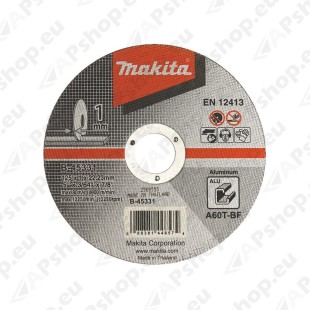 LÕIKKEKETAS 125X1 MM A60T-BF. ALUMIINIUM MAKITA