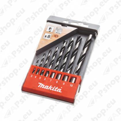 PUIDUPUURIDE KMPL. 8 OSAL. (3.4.5.6.8.9.10MM) MAKITA