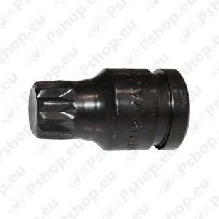 1/2" LÖÖK 12-TÄHIKOTSIK XZN M18. 40MM. LÜHIKE TRIUMF