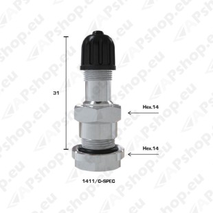 TL-VENTIIL VEOAUTO VALUV. 1411/C. AVA 9.7MM.SIRGE L=31MM.