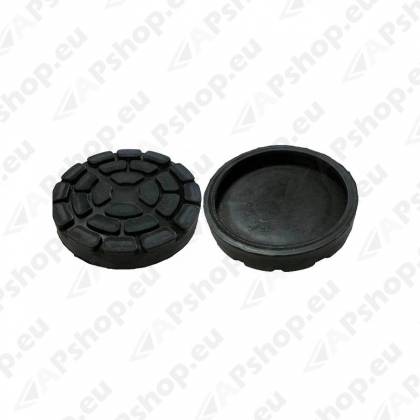 KUMMIPADI AUTOTÕSTUKILE ÜMMARGUNE 130/125MM. PAKSUS 10MM ITALMATIC