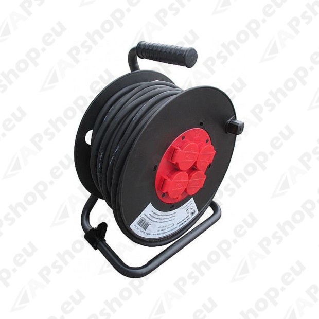 Extension cables on reel