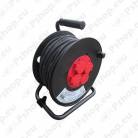 POOLIL PIKENDUSJUHE METALL/PLAST 25.0M 3X1.5MM2 KUMMIKATTEGA