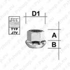 MUTTER PKM14X1.50/20/19 (PALL R13. AVATUD. P20. CH19)