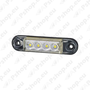 LD2327 KÜLJETULI LED VALGE 78X19X11MM 12/24V IP68