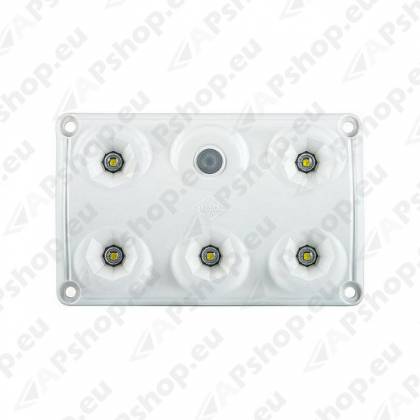 LWD2153 SALONGI SISEVALGUSTI 5-LED LÜLITIGA 75X120X16 12/24V IP65