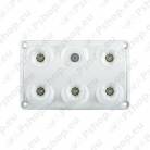 LWD2153 SALONGI SISEVALGUSTI 5-LED LÜLITIGA 75X120X16 12/24V IP65