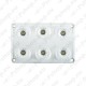 LWD2154 SALONGI SISEVALGUSTI 6-LED 75X120X16 12/24V IP65