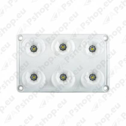LWD2154 SALONGI SISEVALGUSTI 6-LED 75X120X16 12/24V IP65