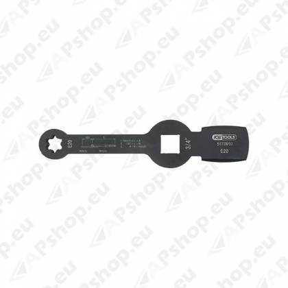 SILMUS LÖÖKVÕTI TORX E20. 3/4" TAPIAVAGA KS TOOLS