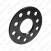 DISTANTSPLAADID. 2TK. (SPACER) . ALU. 5MM. 5X112 (66.6) (MER) NB! PAARI HIND!