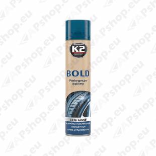 K2 BOLD REHVI HOOLDUS- JA PUHASTUSAINE / REHVILÄIGE 600ML/AE