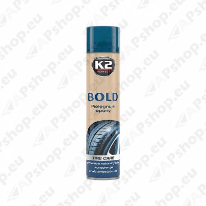 K2 BOLD REHVI HOOLDUS- JA PUHASTUSAINE / REHVILÄIGE 600ML/AE