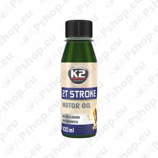 K2 2T STROKE OIL 2T MOOTORIÕLI ROHELINE 100ML (POOLSÜNT.)